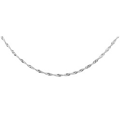 Lantisor argint rodiat 45 cm x 1,2 mm DiAmanti GDSL27R-45cm-DIA (Argint 925‰ 1,4 g.)